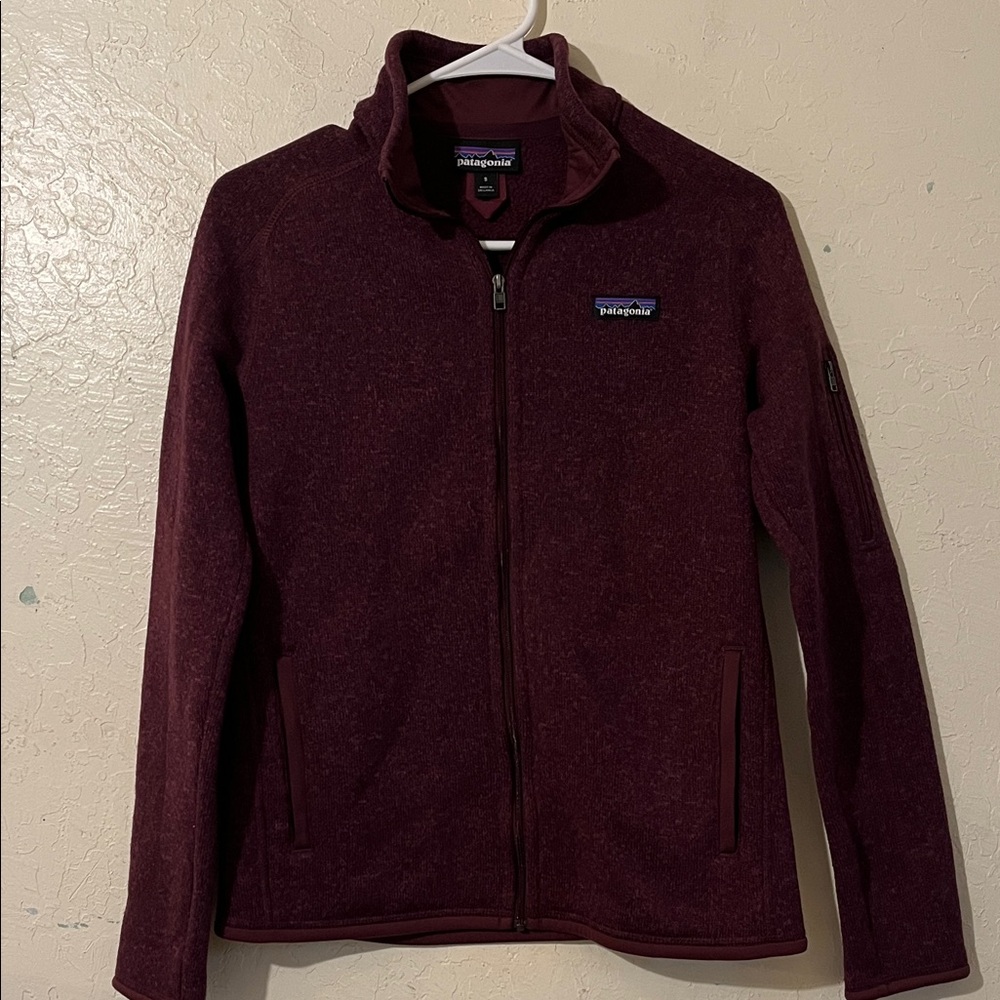 Patagonia Better Fleece Jacket - Burgundy/ Dark Maroon